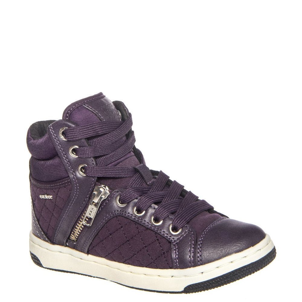 Geox Girl's J Creamy High Top Sneaker